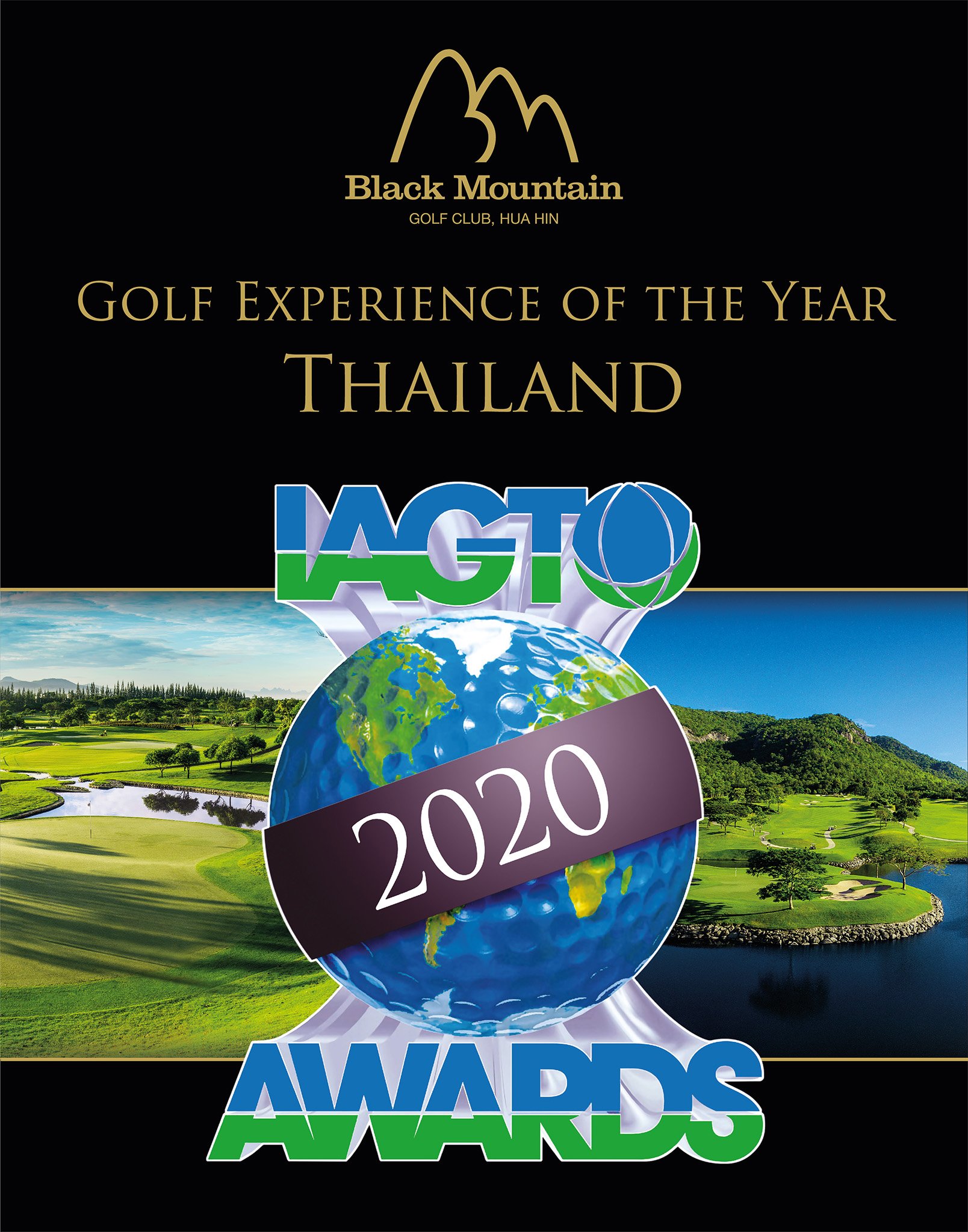 Black Mountain Wins Best Golf Experience In Thailand At Iagto Awards